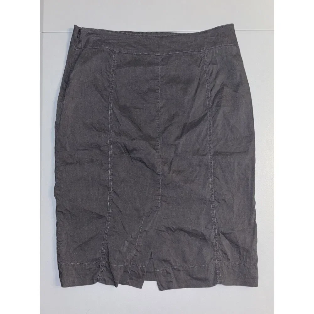Eileen Fisher Linen Blend Minimalist‎ Skirt Women's Size S